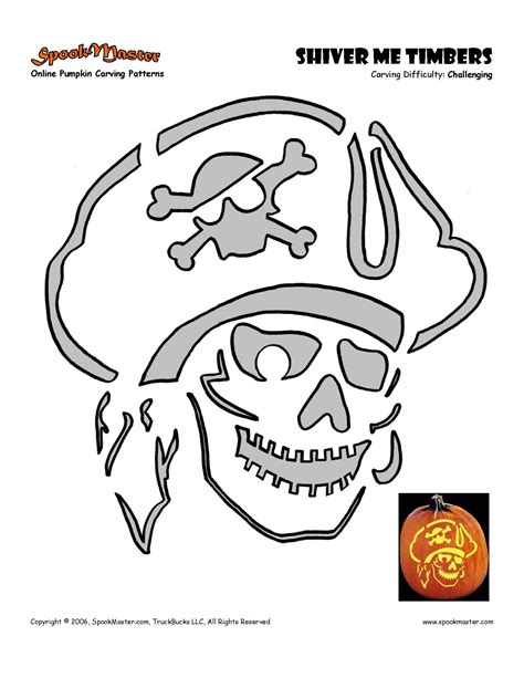 15 Best Free Printable Halloween Pumpkin Stencils Pirate Artofit