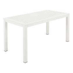 Barlow Tyrie Aura Cm Narrow Rectangular Dining Table Arctic White