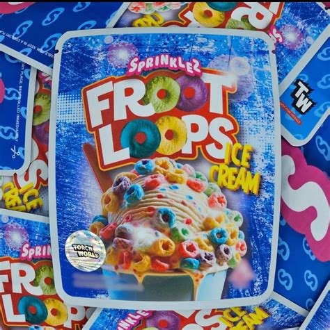 Froot Loops Ice Cream Sprinkles Weed Sprinkles Train Sprinklez