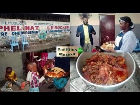 Repas L Orphelinat Le Rocher Kinshasa Quartier Mombele Youtube