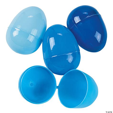 Bulk Blue Plastic Easter Eggs - 144 Pc. | Oriental Trading