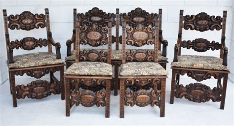 Victorian Carved Oak Lounge Suite Antiques Atlas