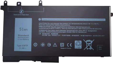 Amazon Wh Ftf Laptop Battery For Dell Latitude