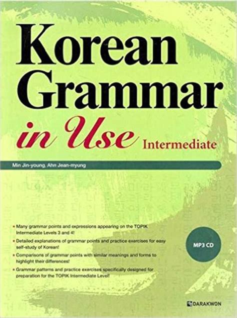 Korean Grammar in Use: Intermediate PDF+Audio+Answer Key ebook - Korean ...