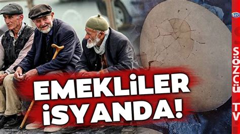 Seçim Öncesi Emekli Ek Zam Beklerken Emekliler Kırık Yumurta Soruyor