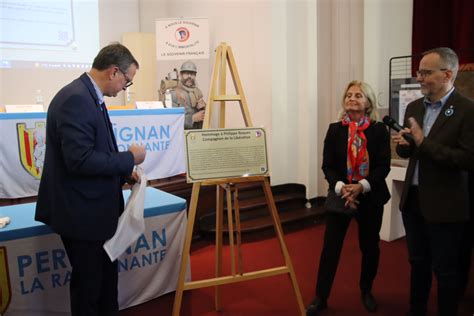 Le Souvenir Fran Ais Perpignan Inauguration D Un Parcours Memoriel