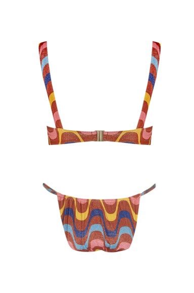 Riviera Leaf Balconette Bikini Robin Collection