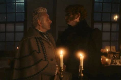 Crowley And Aziraphale Cute Gay Good Omens Book Michael Sheen