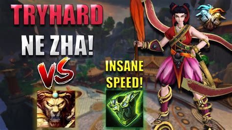 Try Hard Regrowth Ne Zha Versus An Anhur Grandmasters Ranked Duel