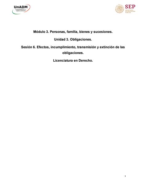 M3 U3 S6 MODULO 3 UNIDAD 3 SESION 6 Módulo 3 Personas familia