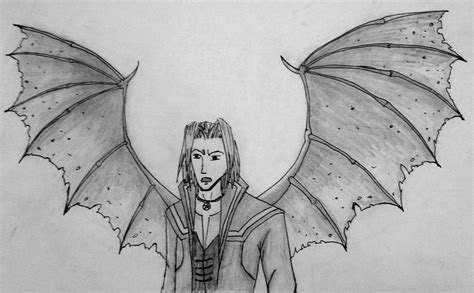 Demon wings, with help from Mark Crilley by Imdoinmything on DeviantArt