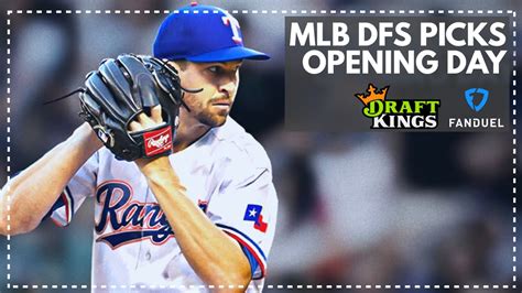 Mlb Dfs Picks Live Q A Opening Day Thursday March Th Fanduel