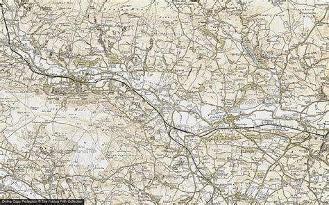 Old Maps Of Burley In Wharfedale Yorkshire Francis Frith