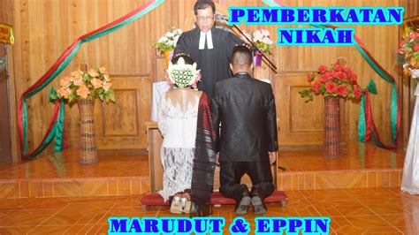 PEMBERKATAN NIKAH MARUDUT SIHOMBING EPPIN Br SINAGA SAKRAL DAN