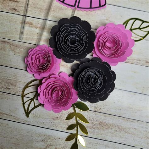 Arquivo de Corte Topo de Bolo Chá de Lingerie Flores Elo