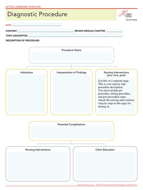 Ati Diagnostic Template Complete With Ease AirSlate SignNow