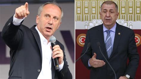 Muharrem İnce den ittifaktan ayrılmasına tepki gösteren Özdağ a yanıt