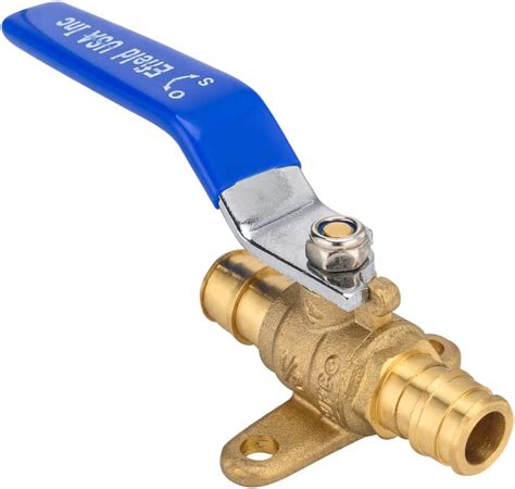 Amazon EFIELD 1 2 Inch Pex A Expansion Brass Full Port Shut Off