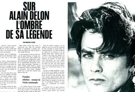 1970 ALAIN DELON Clipping Press Cut 2 Pages 4 44 PicClick UK