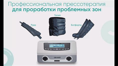 Профессиональная прессотерапия для проработки проблемных зон - YouTube