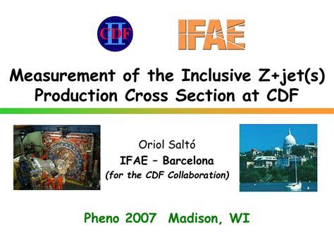 Ppt Measurement Of The Inclusive Z Jet S Production Cross Section At