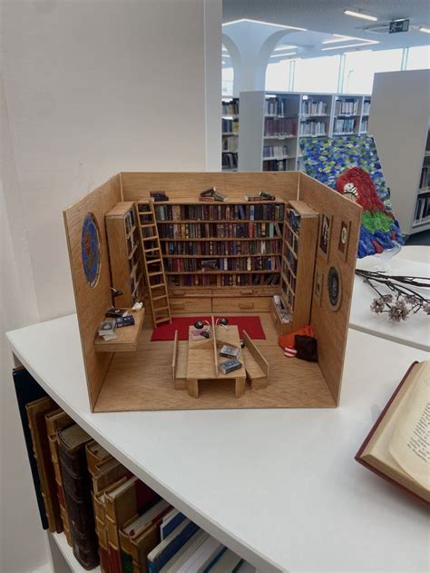 Maquete De Biblioteca - Pequena biblioteca | central elétrica de peniche, pt | Maquete de ...