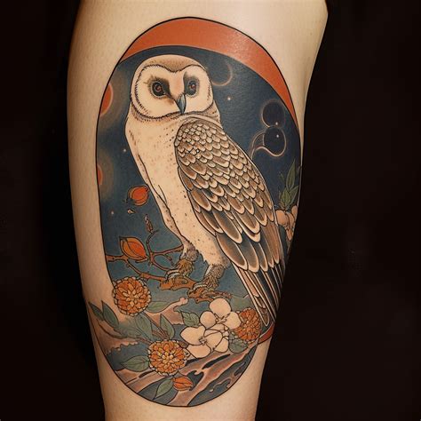 73 Barn Owl Tattoo Ideas - TattooClue.com