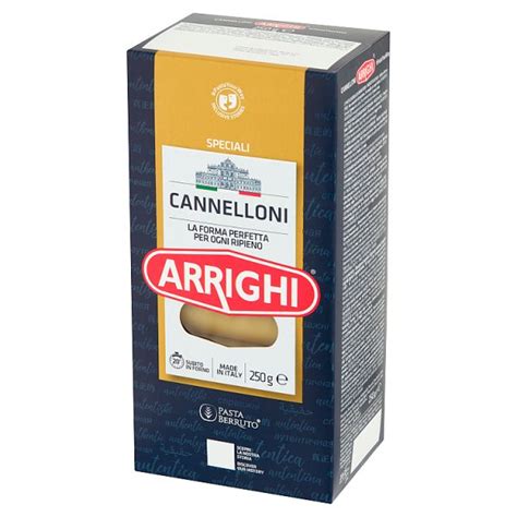 Arrighi Makaron cannelloni 250 g, 1 szt/0,250 kg, Arrighi - Supermarket ...