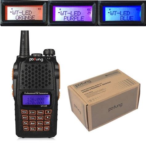 Handheld Scanner Radio Portable Police Fire Ems Ham Two Way Transceiver Digital Ebay