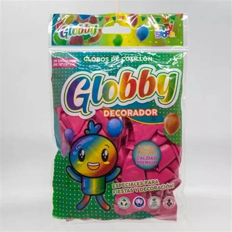 Bal O L Tex Globby Decorador Redondo Rosa Fucsia Unidades