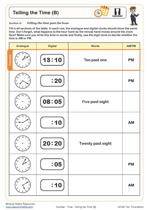 Tell The Time Worksheets Worksheetspack Worksheets Library