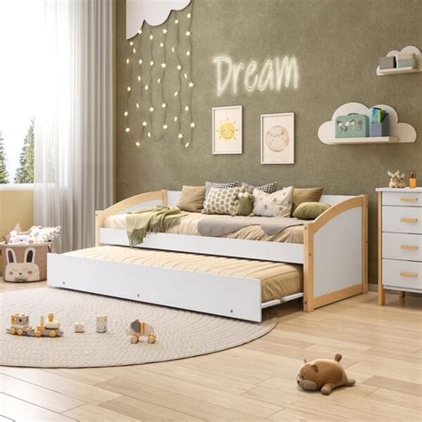 Cama Babá Cama Auxiliar Madeira Maciça mdf Exclusive Casatema