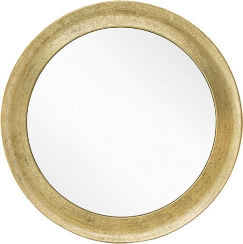 Navan Round Antique Gold Mirror 100cm Mirrors