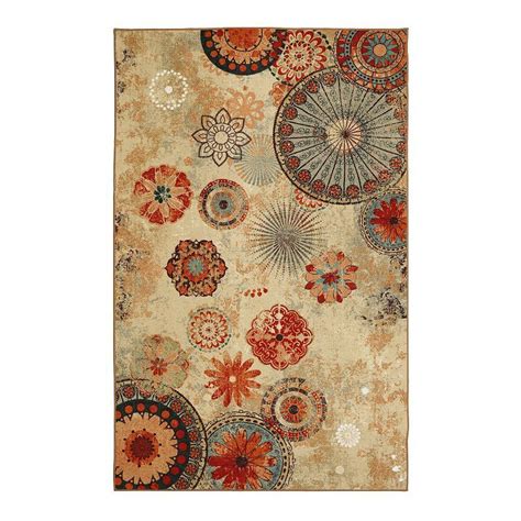 Mohawk Home Alexa Medallion Indoor Outdoor Accent Area Rug X Area