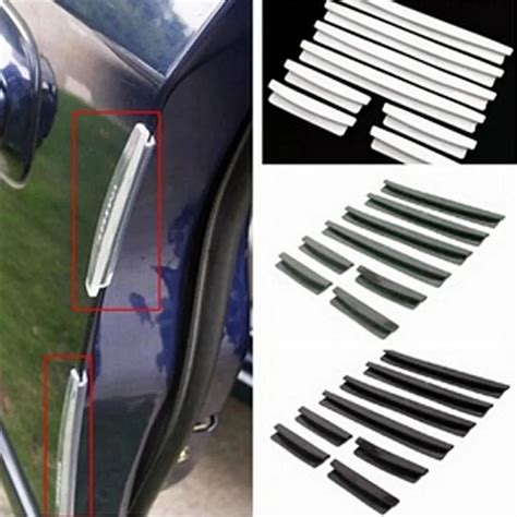 Car Door Anti Rub Edge Scratch Protector Bumper Strip Crash Bar Guard