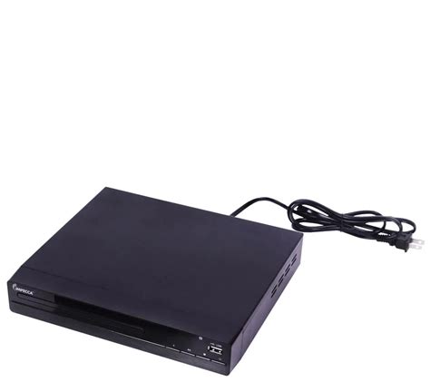 Impecca Compact Home DVD Player With HDMI Upscaling QVC