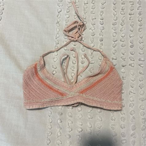 Target Crochet Bikini Top Size XS Depop