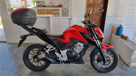 Instalação do suporte de baú Scam para CB 300F Twister expedicaoemmoto