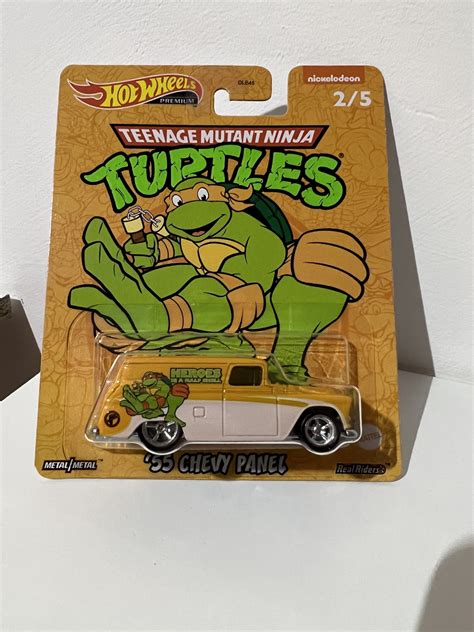 Hot Wheels Teenage Mutant Ninja Turtles 55 Chevy Panel Dnmtoys