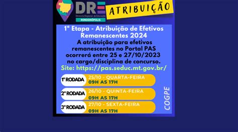 Dre Diretoria Regional De Educa O De Rondon Polis