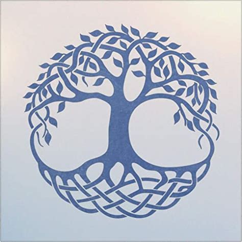 Celtic Tree Of Life Stencil Yggdrasil Reusable Mylar Diy Art