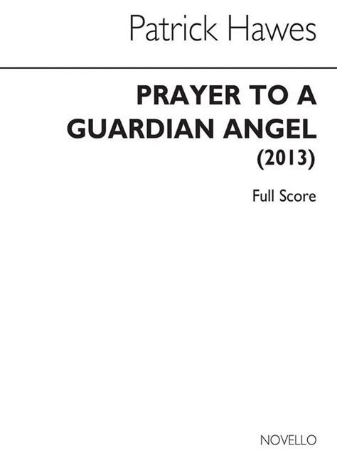 Prayer To A Guardian Angel Von Patrick Hawes Im Stretta Noten Shop Kaufen