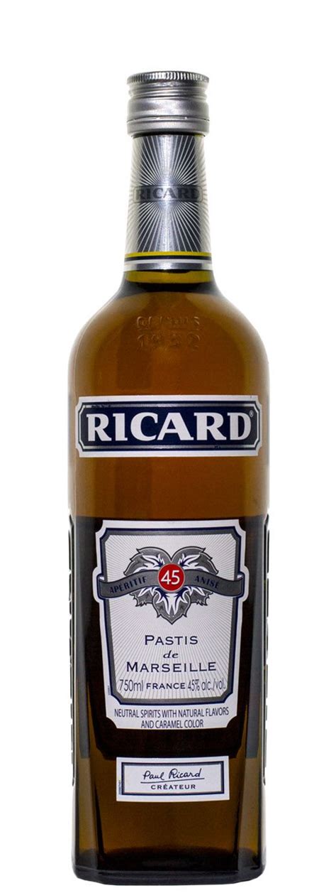 Ricard Anise Pastis De Marseille Wine And Spirits Wine Online Buy