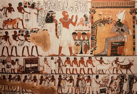 Hieroglyphics Goddess Queen Pharaonic Pharaohs Grave Valley Of