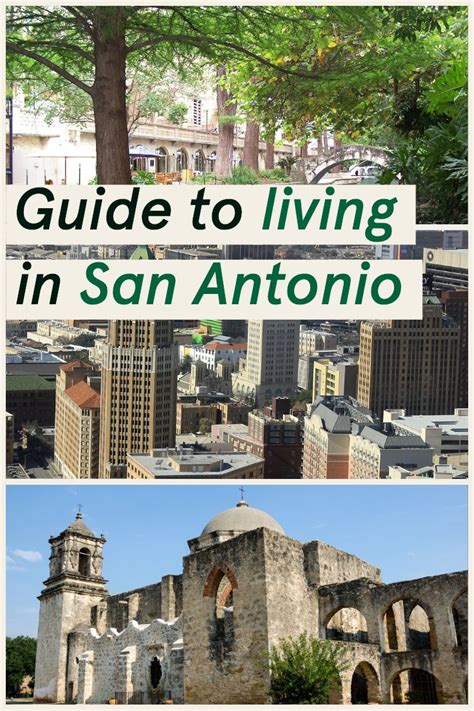 An Old Church With The Words Guide To Living In San Antonio On Top And