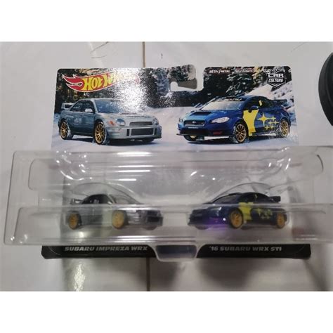 Wm Free Shipping Hot Wheels Subaru Twin Pack Subaru Impreza Subaru Wrx Sti Shopee Malaysia
