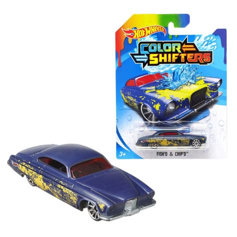 Машинка Hot Wheels BHR Color Shifters Fish Chip D купить с доставкой по выгодным ценам в