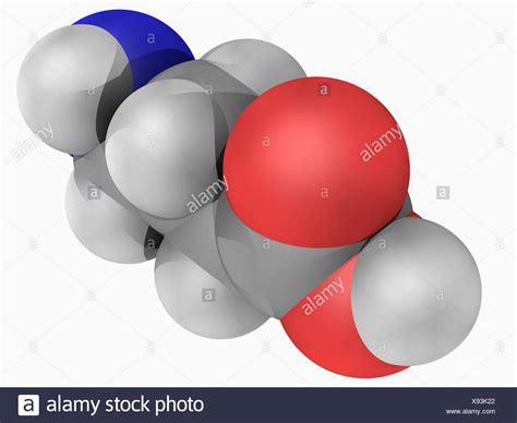 Gamma Aminobutyric Acid Gaba Molecule High Resolution Stock Photography