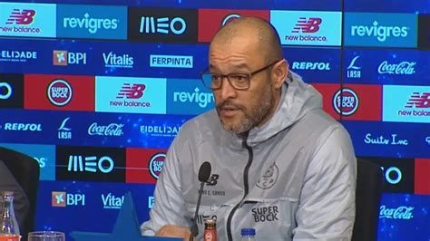 Nuno Espírito Santo confiante na vitória frente ao Chaves SIC Notícias