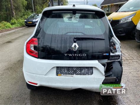 Renault Twingo Iii Ze R Salvage Vehicle White